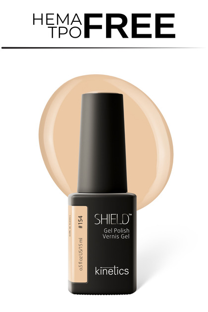 Shield Gel Polish Kalıcı Oje 15 ml – HEMA ve TPO İçermeyen | Silk & Satin #154