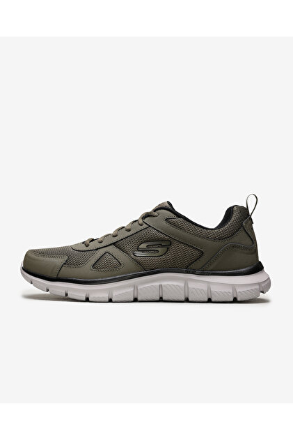 S K様 Skechers TRACK - SCLORİC Erkek Haki Spor Ayakkabı 52631 OLBK