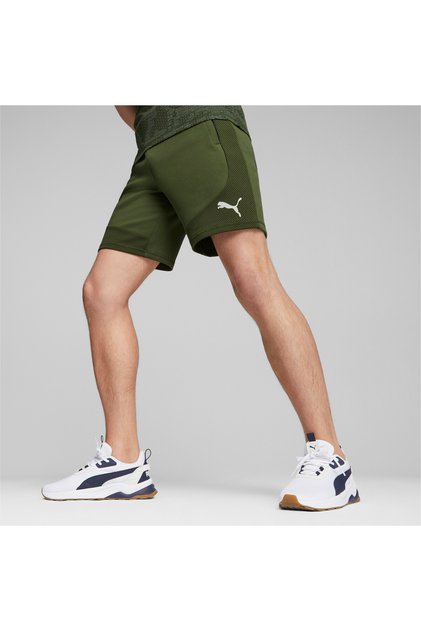 Mens Evostripe Shorts - Green
