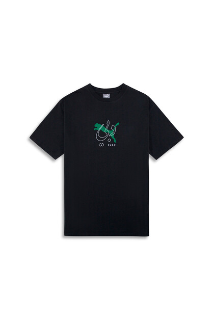 Mens Dubai City Tee - Black