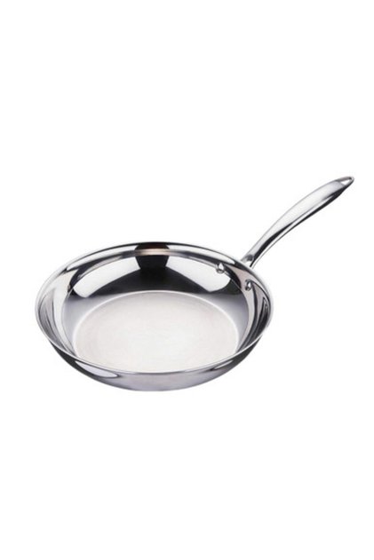 24cm Tri-Ply Stainless Steel Fry Pan – Premium 18/10 Steel, Even Heat, Induction Compatible