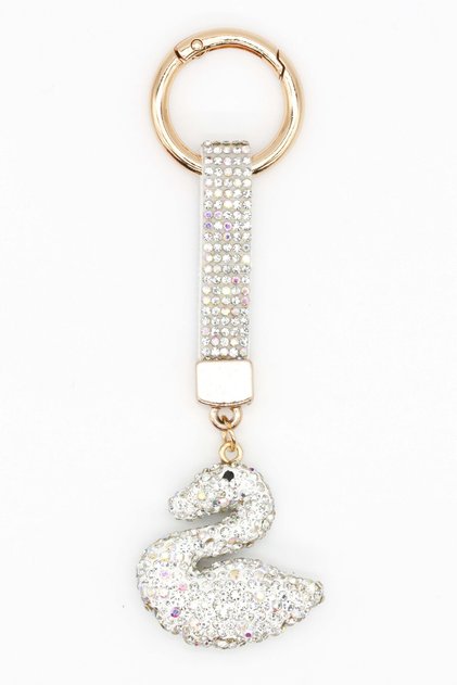 Swan Keychain