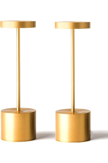 2 Pack Cordless Table Lamp Rechargeable, 5000mAh Battery Operated Portable Table Light,Dimm