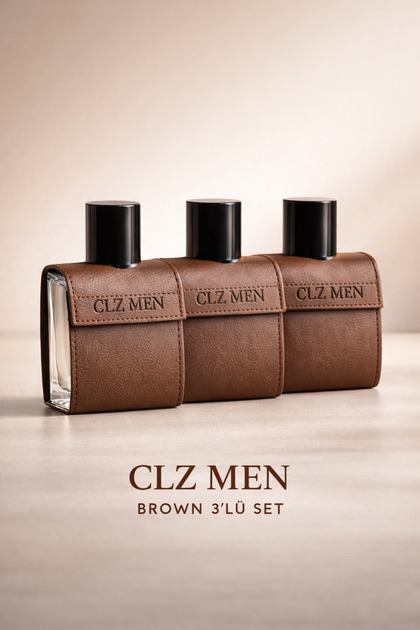 Collezione CLZ Men Brown Erkek Parfüm 3'lü Set (Hediyeli) - Fiyatı