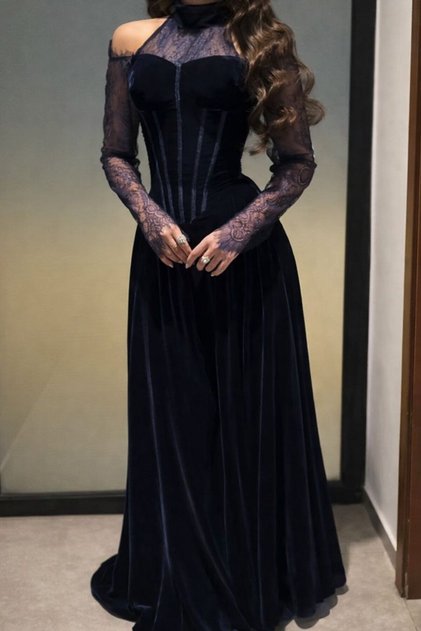 Attractive winter dress 10004