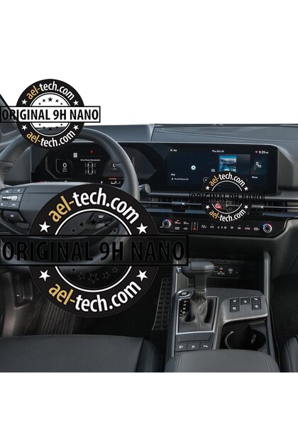Kia Sportage Cool Hardware Navigation and Air Conditioning Compatible 9H Nano Screen Protector Set of 2 2025