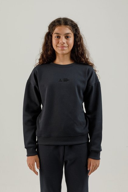 Clubby Ir Zone Crew Neck Young Children's Sweatshirt Navy Blue