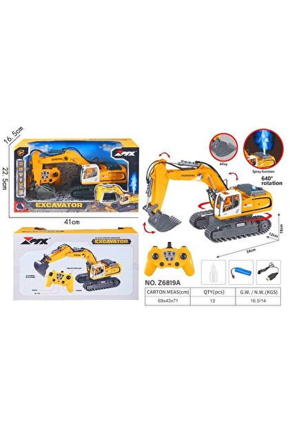 PASİFİK OYUNCAK SEÇTİM ALDIM PASİFİK KUMANDALI EXCAVATOR KEPÇE