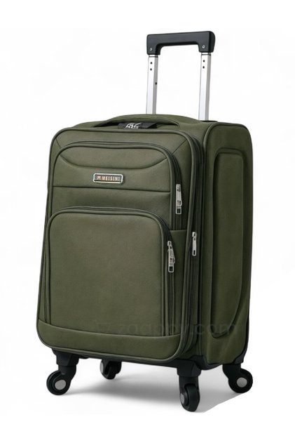 Soft Material 20 Inch(7-10kg) Luggage Lightweight, Secured Lock, 4 Spinner Wheels, Expandable