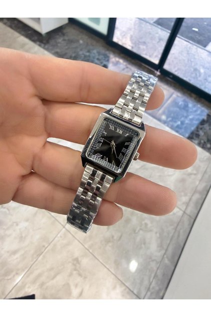Square Roman Numeral Women's Wristwatch