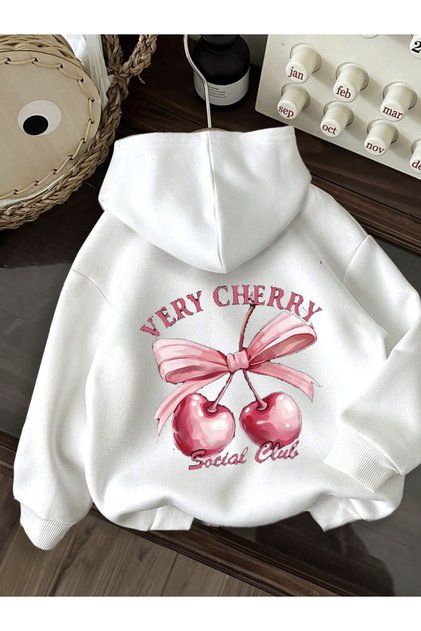 Unisex Men/Women Colorful Verrychery Custom Printed Cotton Oversized Hooded Sweatshirt