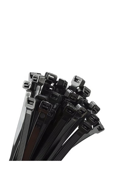 150x2,5mm Siyah Renk Standart Kablo Bağı Plastik Cırt Kelepçe - MCT 150 MB