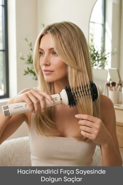 Lorenzo Air Pixie 6in1 Saç Şekillendirici Kurutma Düzleştirici