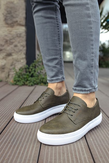 Ch061 - Cbt Rex Men's Shoes Khaki