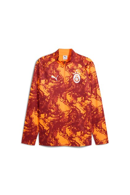 Galatasaray Puma A Takım 1/4 Fermuarlı Uzun Kollu Antrenman Üst 78290101