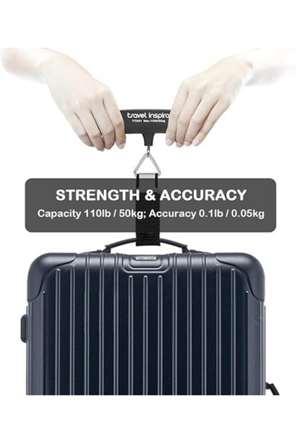 Portable Digital Hanging Scale 50kg – Luggage Weight Scale