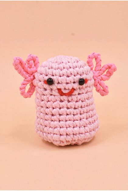 selfiko Aşkolot - Yeni Başlayanlar İçin Aksolotl Amigurumi Örgü