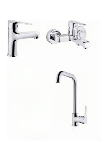 Sigma Faucet Set (Bathroom, Sink and Short Sink Faucet)
