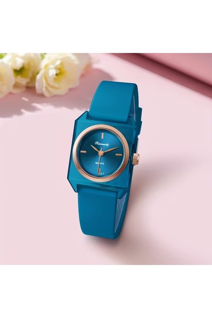 Colorful Design Silicone Strap Watches