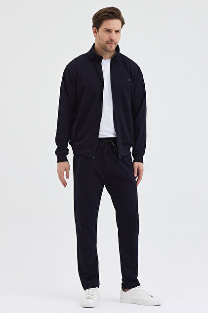 ヤムチャ DOAYS Kompakt Pamuklu Comfort Fit Erkek Hakim Yaka Eşofman Takım