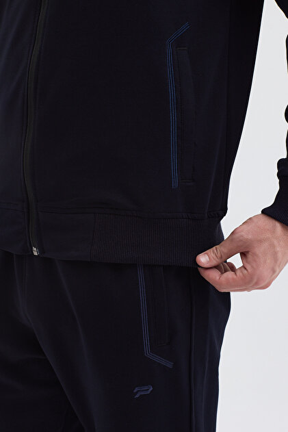 DOAYS Kompakt Pamuklu Comfort Fit Erkek Hakim Yaka Eşofman Takım