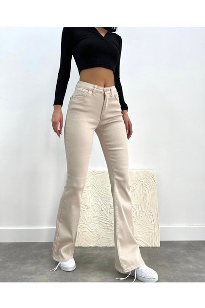 İsponyol paça jeans