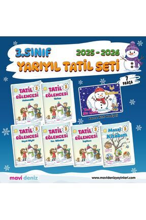 Mavi Deniz Yayınları 3. SINIF SET 2024 (6 KİTAP) - Fiyatı, Yorumları