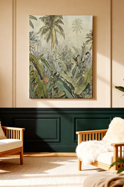 ART NEST DEKOR YEŞİL ORMAN CANVAS TABLO - Fiyatı, Yorumları