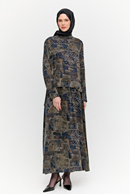 Armine TREND Eteği Pileli Desenli Takım-25KT6100 - Fiyatı, Yorumları