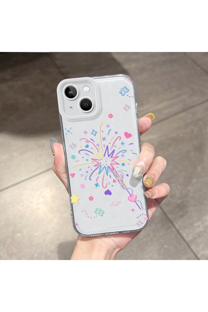 iPhone 13 Compatible Case Camera Protected Transparent Ultra Thin Silicone Cover