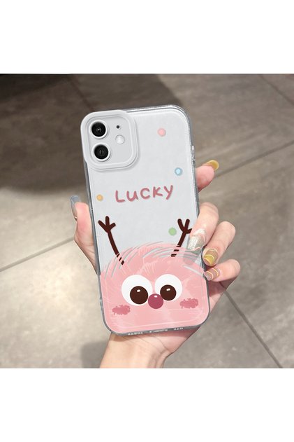 iPhone 12 Compatible Case Camera Protected Transparent Ultra Thin Silicone Cover