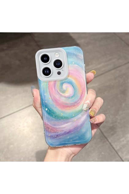 iPhone 14 Pro Compatible Case Camera Protection Transparent Ultra Thin Silicone Cover Bright Color