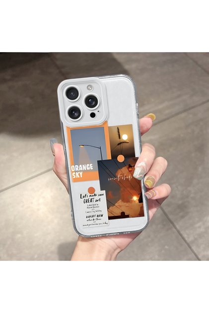 iPhone 16 Pro Max Compatible Case Camera Protected Transparent Ultra Thin Silicone Cover