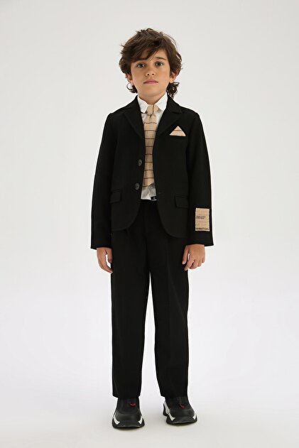 BG Store Boy's Black Jacket