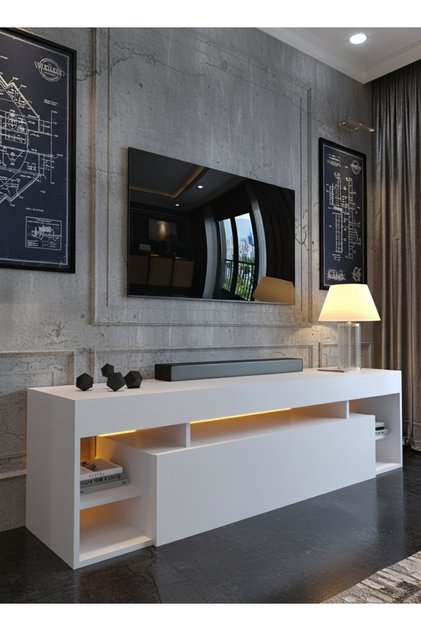 RESİTAL LEDLİ TV ÜNİTESİ L1502-1 BEYAZ