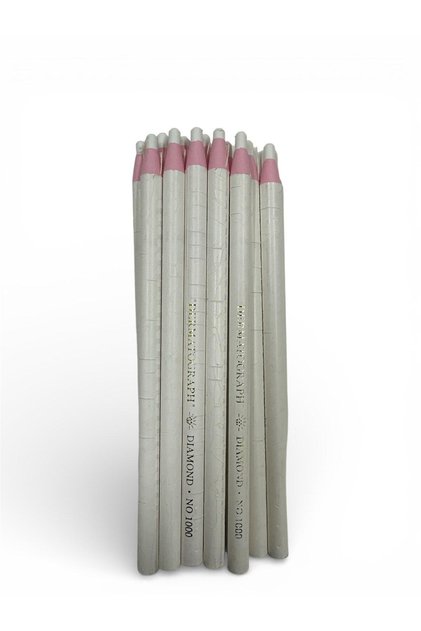 Dermatograph Diamond White Erasable Marker Pen – Glass, Metal, Plastic