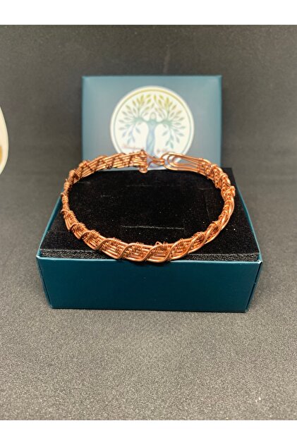 Pure Copper Unisex Design Bracelet (Handcrafted)