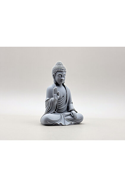 Oturan Buda Heykeli – 15 CM Meditasyon Heykeli, Figür Meditasyon Biblo Masa Üstü biblo, Hediyelik