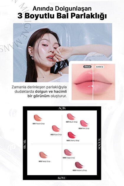 Muzigae Mansion Nemlendirici, Parlak Bitişli Tint Objet Glossy