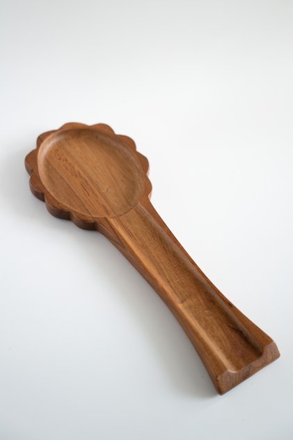 Acacia Edge Detailed Dirty Spoon Rest