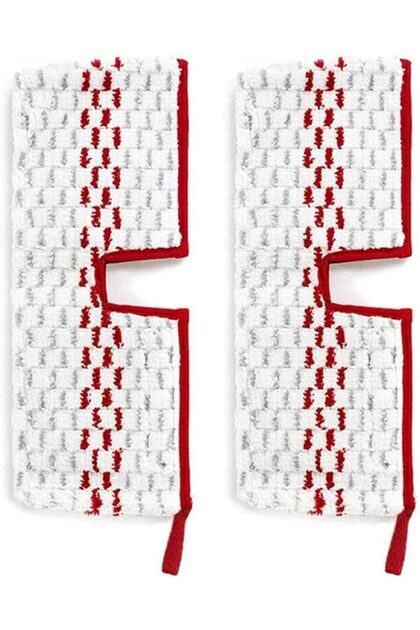 2 Pack Reusable Replacement Mop Pads, Microfiber Washable Spray Mop Refills Compatible with