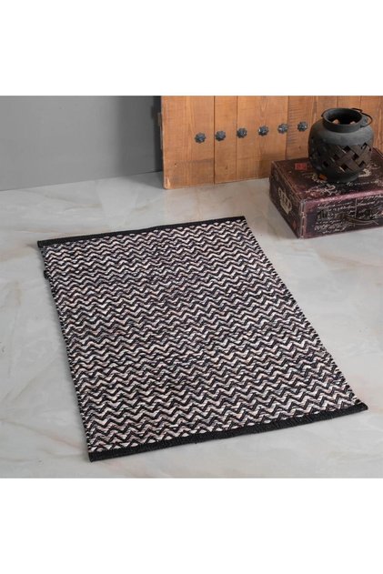 Marcello 70*100 Floor Carpet, .Black