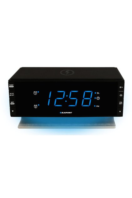 Radio cu ceas digital CR55CHARGE, negru