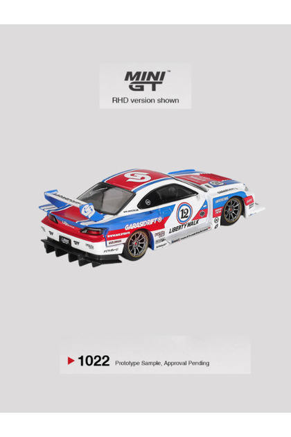 mini gt Nissan S15 LB Super Silhouette 1:64 Diecast Model Araba