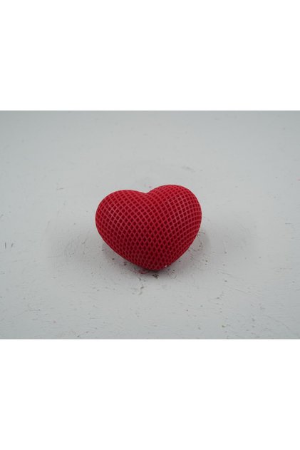 Heart Soap with Rose Scent - Glycerin-Based Handmade Decorative Soap