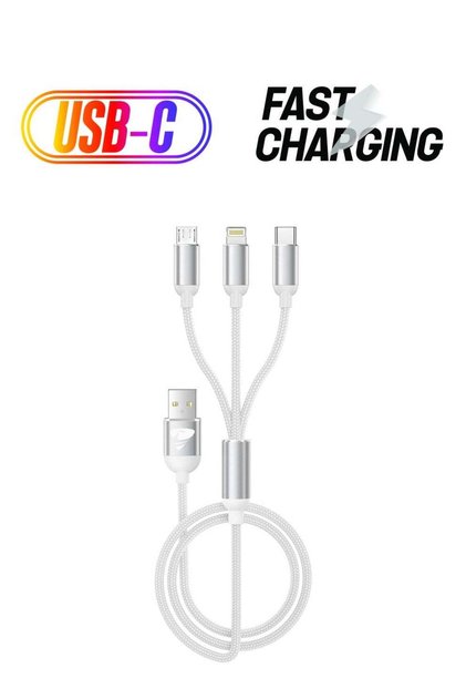 3 in 1 Multi Charging Cable