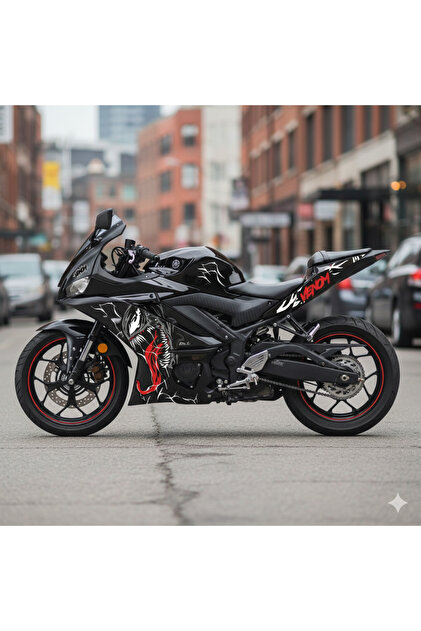 Yamaha YZF-R25 Venom Motosiklet kaplama Sticker - Fiyatı, Yorumları