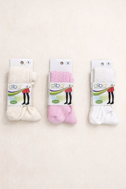 3-Piece Bamboo Flexible and Winter Girls' Tights