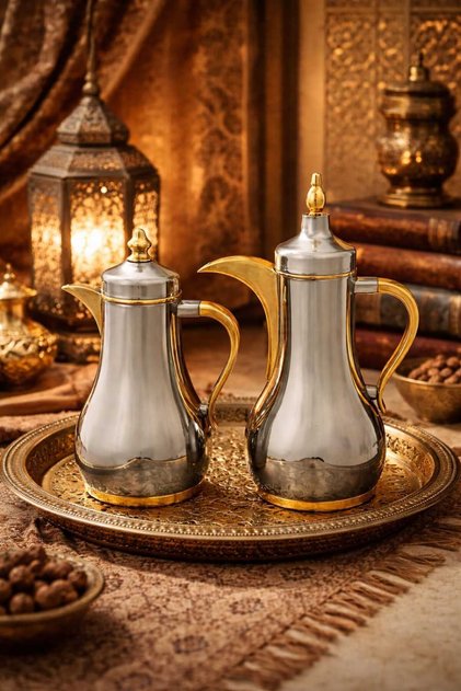 طقم ترامس شاي وقهوة