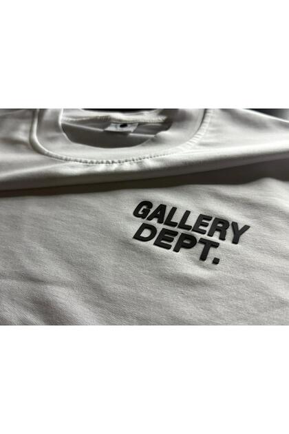 Unisex Oversize Gallery Dept. Embossed Logo Printed Boxy Fit Thick Fabric (240Gsm) T-Shirt